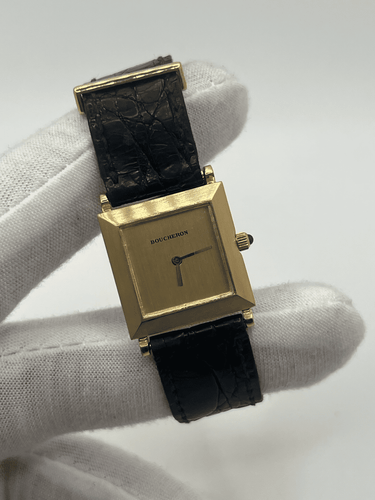 Montre Montre Boucheron Carrée or 18K 58 Facettes 00060201