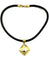 Collier BVLGARI. Collier Piramide 2 ors 58 Facettes