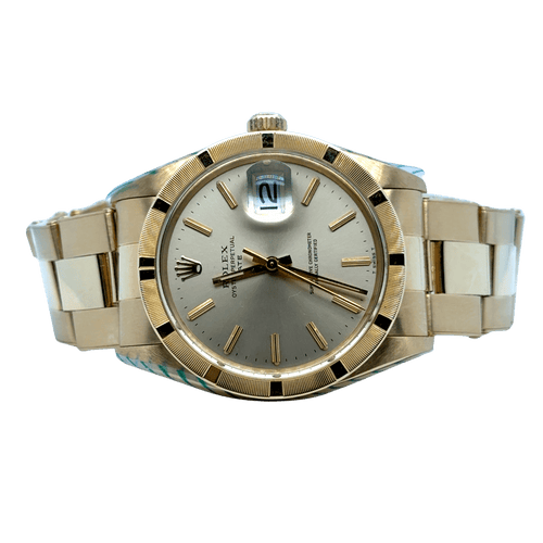 Montre ROLEX - Montre Datejust Or jaune 18 carats - Modèle 1501 - Année 1970 58 Facettes 1.0000555/1