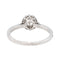 Bague 51 Bague Solitaire Or blanc Diamant 58 Facettes 3387647CN