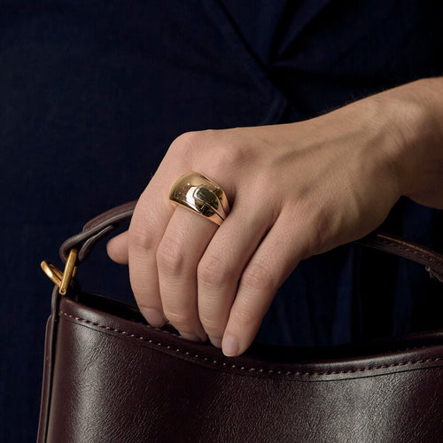 Bague 61 Bague en Or jaune, blanc et rose 18k 58 Facettes CHAL1186