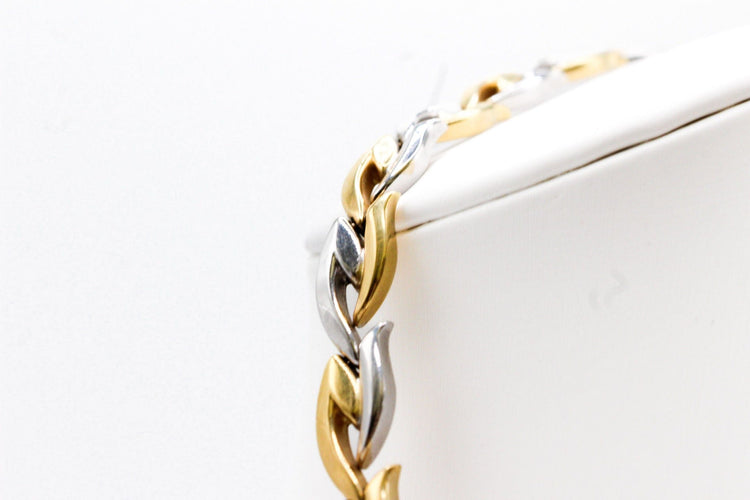 Collier Collier moderne bicolore 58 Facettes 240004