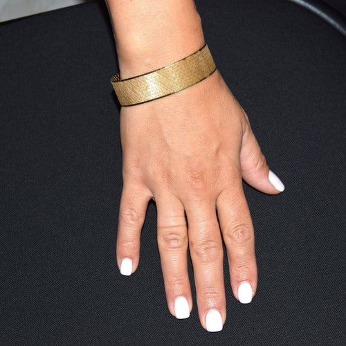 Bracelet Bracelet vintage en or jaune 58 Facettes