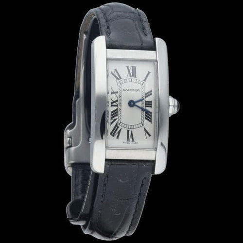 Montre Cartier Montre Tank Américaine Pm 58 Facettes MT44134