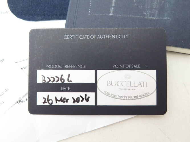 Montre montre BUCCELLATI macri wauldg015795 24 mm quartz or jaune 18k diamants 58 Facettes 267443