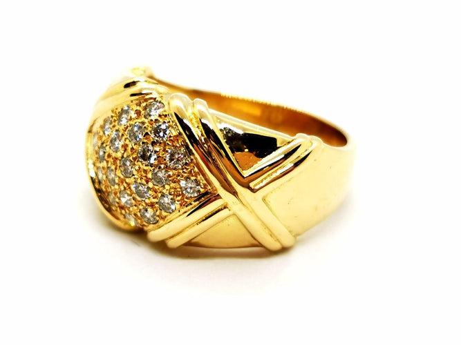Bague 53 Bague Or jaune Diamant 58 Facettes 1186468CN