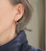Boucles d'oreilles Boucles d’oreilles dormeuses anciennes or et grenat rhodolite 58 Facettes