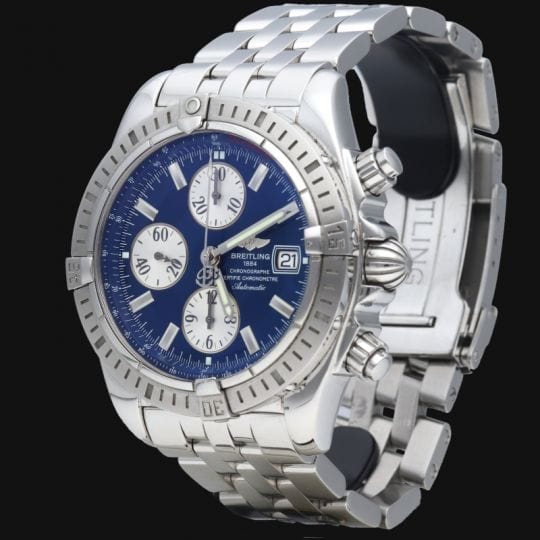 Montre Breitling Montre Chronomat Evolution Chronograph 58 Facettes MT39946