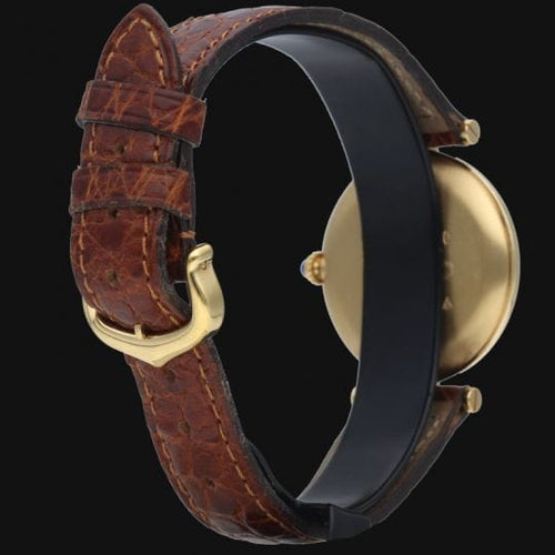 Montre Cartier Montre Must De Cartier Vermeil 58 Facettes MT41222