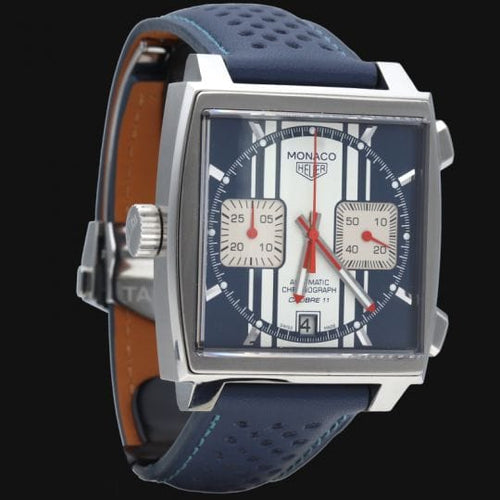 Montre Tag Heuer Montre Monaco Chronograph Calibre 11 Steve Mcqueen 58 Facettes MT41192