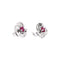 Boucles d'oreilles Boucles d'oreilles Mellerio, "Fleurs", or blanc, tourmalines, diamants. 58 Facettes 35229