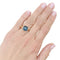 Bague 51 Bague Pomellato, « Nudo Petit», or blanc, or rose, topaze blue London. 58 Facettes 34988