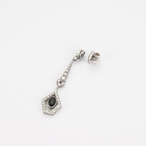 Boucles d'oreilles PENDIENTES ESTILO ART DECO de ORO 18K con DIAMANTES 58 Facettes DF18
