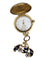 Montre Baume & Mercier - Broche montre émail en or jaune 18k 58 Facettes