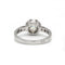 Bague 57 Solitaire accompagné - Or, Platine & Diamants 58 Facettes 250275R