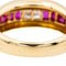 Bague 54 Bague Or jaune Diamant, Rubis 58 Facettes 3182207CN