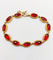 Bracelet Bracelet vintage or grenats de perpignan 58 Facettes A05402