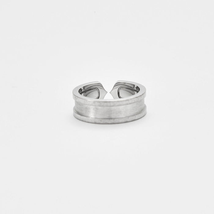 Bague CARTIER - Bague ouverte C de Cartier or gris 58 Facettes