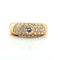 Bague 60 Bague jonc en or jaune 18 carats et diamants 58 Facettes