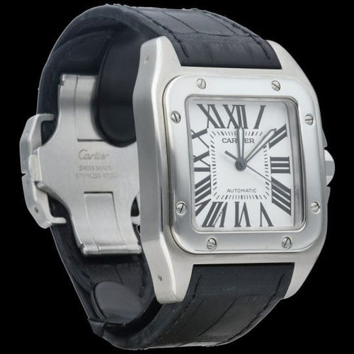 Montre Cartier Montre Santos 100 Xl 58 Facettes MT44350