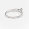 Bague 54 Bague Solitaire Or blanc Diamant 58 Facettes 1820055CN