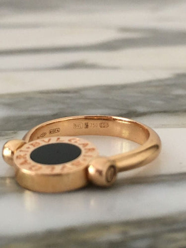 Bague 51 Bague Bulgari modèle BVLGARI BVLGARI 58 Facettes