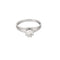 Bague 60 Bague solitaire en or blanc et diamant 58 Facettes 250282