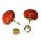 Boucles d'oreilles Boucles d'oreilles anciennes en or et corail rouge (vers 1900) 58 Facettes 18128-0051