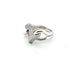 Bague 50 Bague en or blanc et diamants 0,70 ct G VS 58 Facettes
