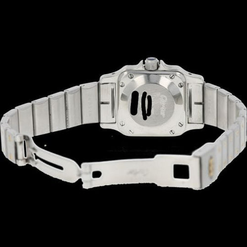 Montre Cartier Montre Santos Dame Or Jaune 18K Et Acier 58 Facettes MT42876