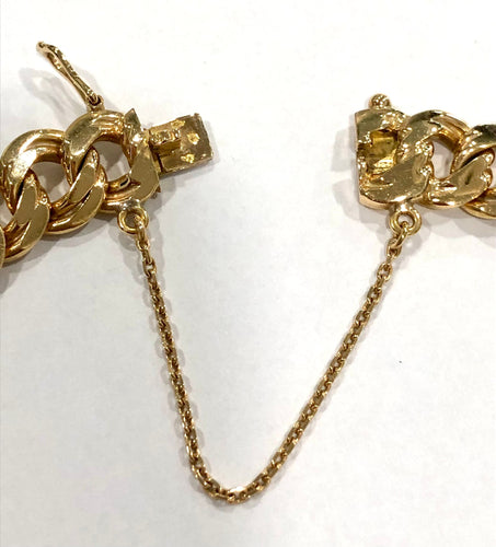 Винтаге наруквица Karika наруквица од жутог злата