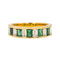 Bague 52 Bague Or jaune Diamant, Emeraude 58 Facettes 4274092RV
