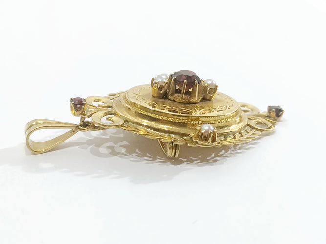 Pendentif Pendentif Or Napoléon III 58 Facettes 3110/1