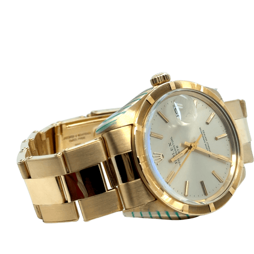 Montre ROLEX - Montre Datejust Or jaune 18 carats - Modèle 1501 - Année 1970 58 Facettes 1.0000555/1