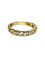 Bague 47 Demi-alliance or jaune et diamants 1 ct 58 Facettes 0006201