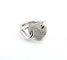 Bague 50 Bague en or blanc et diamants 0,70 ct G VS 58 Facettes