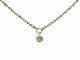 Collier Collier en or jaune avec diamant 58 Facettes 2353