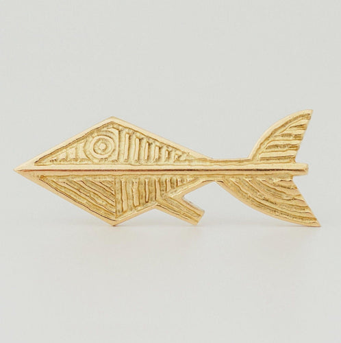 Broche 1963 Georges Braque Gold  "Alphée" Brooch 58 Facettes