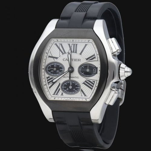 Montre Montre Cartier Roadster XL Chronographe 58 Facettes MT41507