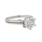 Bague 47.5 Bague Solitaire Or blanc Diamant 58 Facettes 3503220CN