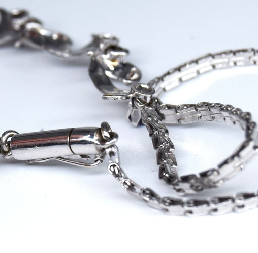 Collier Collier vintage en perles et saphirs des années 60 58 Facettes