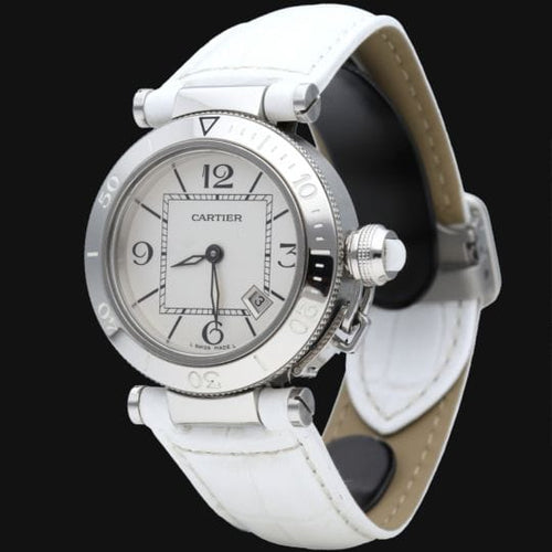 Montre Cartier Montre Pasha 33Mm 58 Facettes MT42731