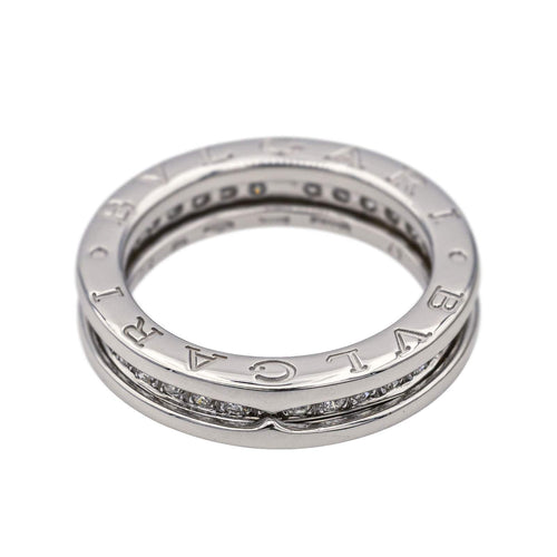Bague 52 Bulgari Bague B.Zéro1 Or blanc Diamant 58 Facettes 3904623CN