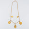 Collier Collier Or Jaune 5 Médailles 58 Facettes