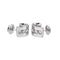 Boucles d'oreilles Boucles d'oreilles Puces Or blanc Diamant 58 Facettes 4221378RV