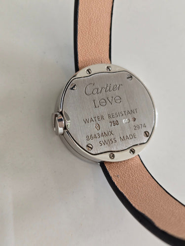 Cartier - Montre Love Diamants Or Blanc 58 Facettes