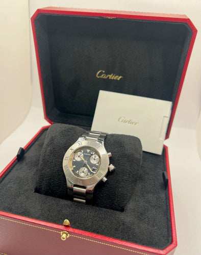 Montre Cartier 21 Chronoscaph 58 Facettes