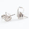Boucles d'oreilles Pendientes - Pendientes en oro blanco 18k et diamants taille brillant 58 Facettes 131366F