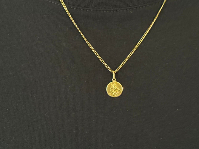 SAINT CHRISTOPHER-medalj i guld 