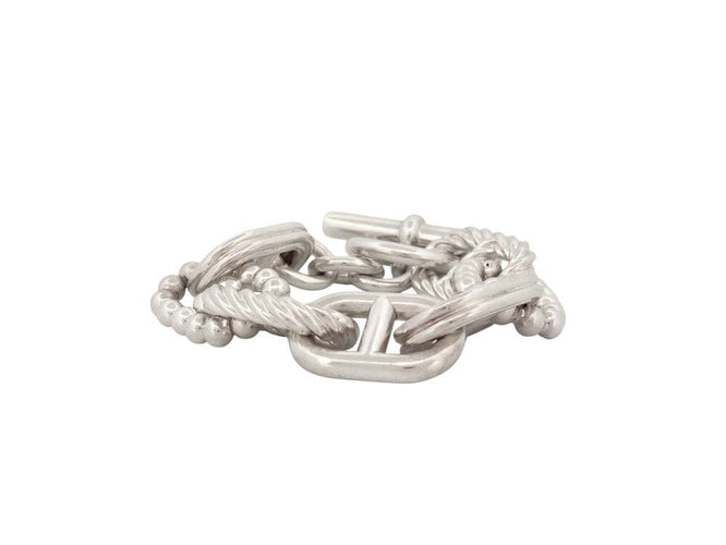 Bracelet bracelet HERMES parade chaine d'ancre gm 15.5 172.7gr en argent 925 58 Facettes 268354
